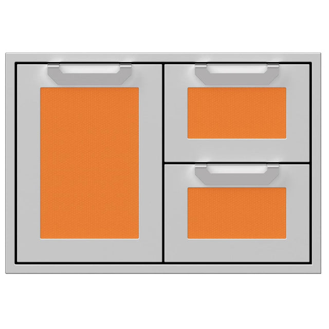 Hestan 30-Inch Double Drawer And Single Storage Door Combo