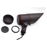 Lumien Black Aluminum Down Light, 12 Watts,   Dimmable (RGBWW - 2700-5700K), 10-15V, 531 Lumens, w/  40 Degree Beam Spread Lens & Hex Louver