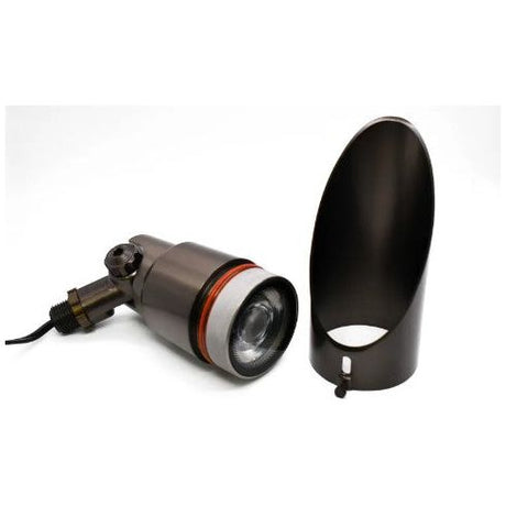 Lumien Brass Down Light, 10 Watts,   Dimmable (RGBWW - 2700-5700K), 10-15V, 395 Lumens, w/  15 Degree, 40 Degree, 60 Degree Beam Spread Lens