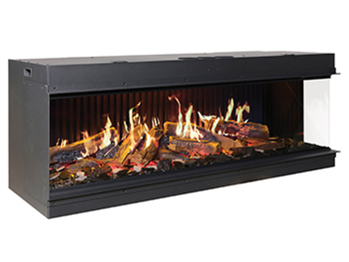 Davinci 59" GreenSmart Electric Fireplace - Right Corner