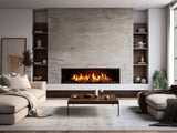 Davinci 59" GreenSmart Electric Fireplace - Right Corner