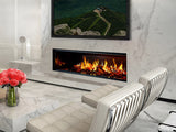 Davinci 59" GreenSmart Electric Fireplace - Right Corner