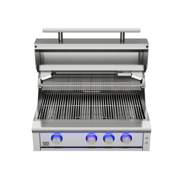 XO 32 Inch 3 Burner Performance XLT2 Built-In Propane Grill - XOGRILL32XLT2L