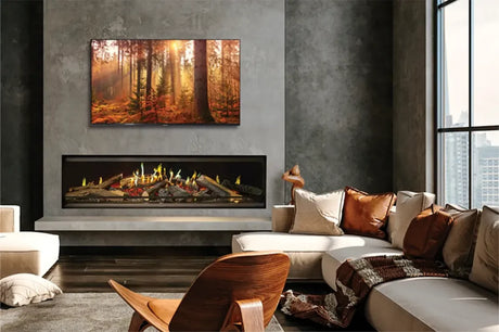 NetZero E-one 160F single-sided electric fireplace