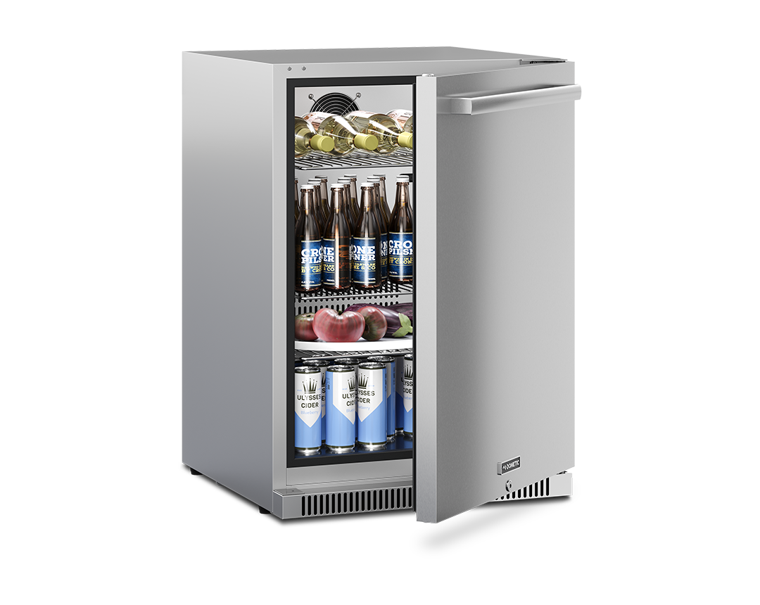 Dometic E-Series 24-Inch Reversible Hinge with Lock Refrigerator