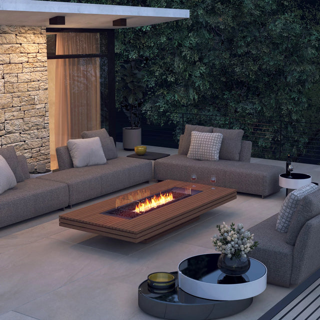 EcoSmart Fire Gin 90 Low Fire Pit Table