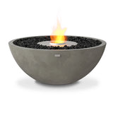 EcoSmart Fire Mix 850 fire pit in Natural with stainless steel burner