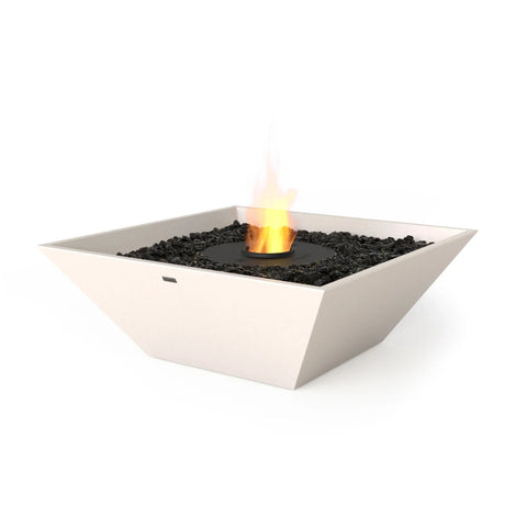 EcoSmart Fire Nova 850 fire pit in Bone with black burner