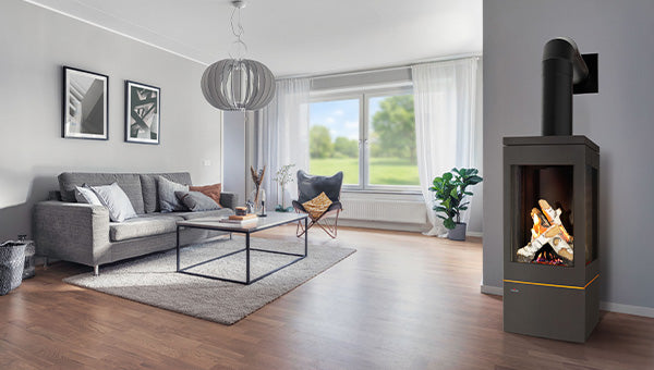 Napoleon Elora hybrid gas stove lifestyle