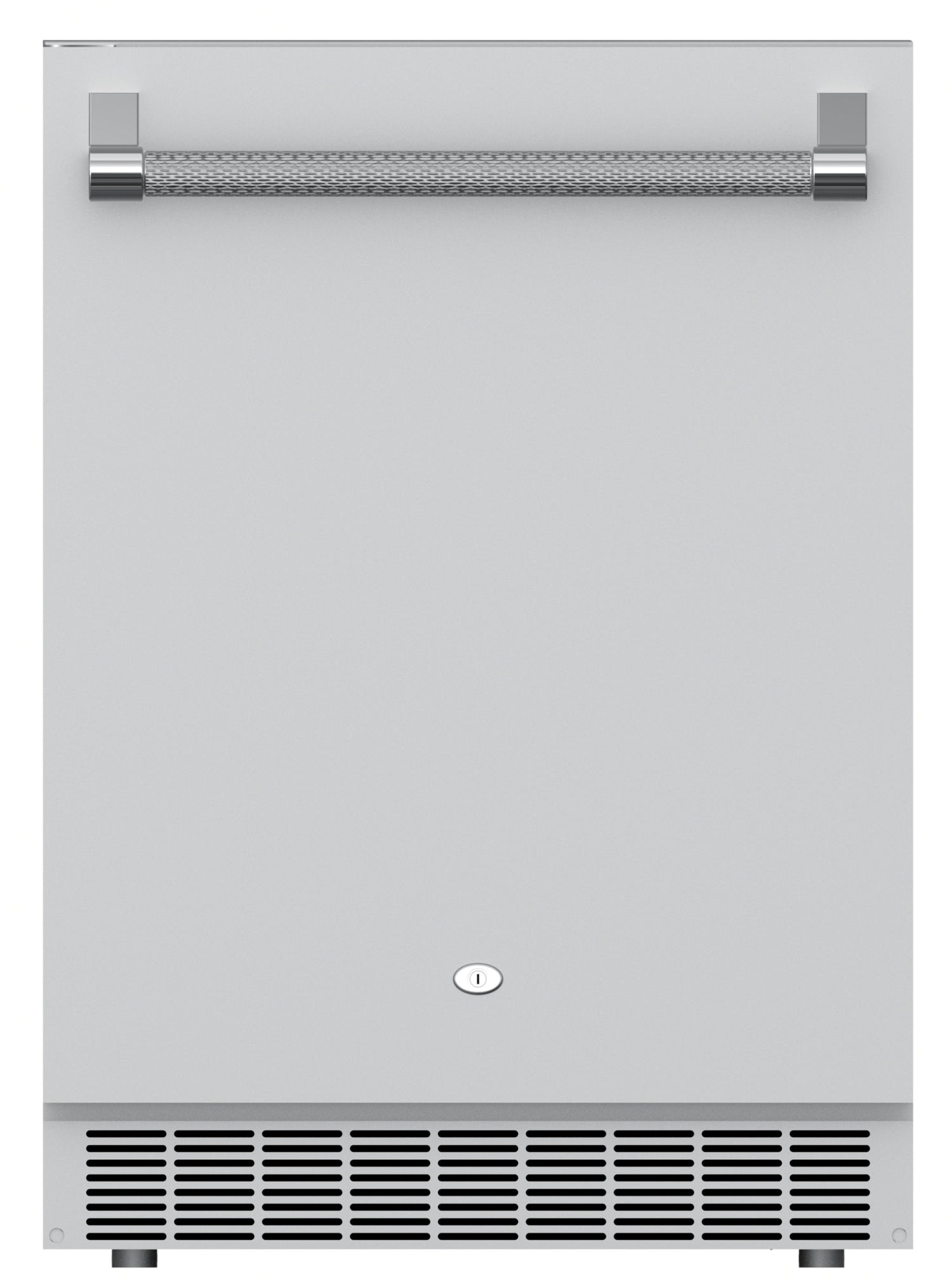 Aspire by Hestan ERS24 24-inch outdoor refrigerator solid door front view