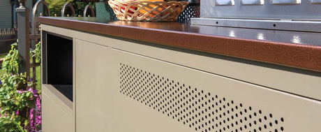 Challenger finished cabinet back panel