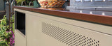 Challenger finished cabinet back panel