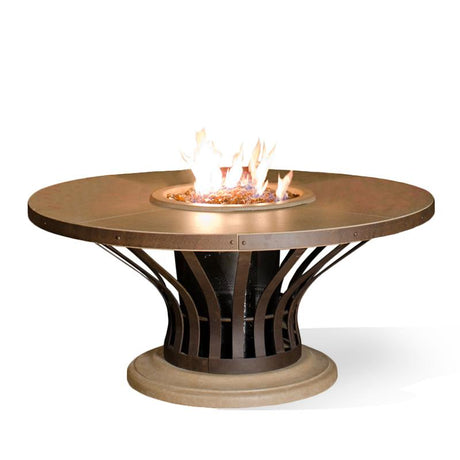 American Fyre Designs Fiesta Dining Fire Table Gas Fire Pit