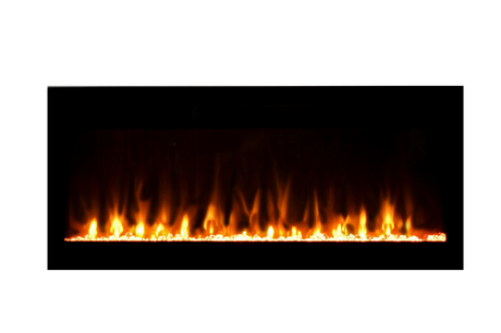 Amantii Fire & Ice Evolution 60-Inch Linear Electric Fireplace EVO6020