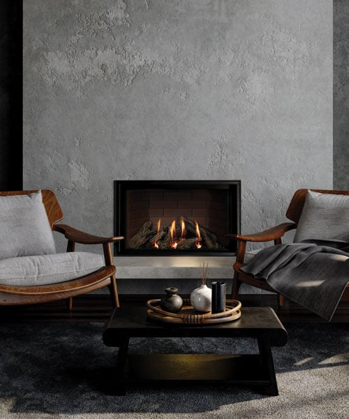 Montigo DelRay 36 Linear Direct-Vent Gas Fireplace - DRL3613NI