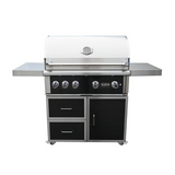 Wildfire Ranch Pro 42” Freestanding 4 Burner Gas Grill