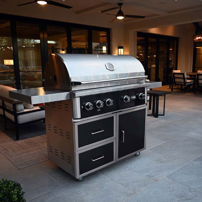 Wildfire Ranch Pro 42” Freestanding 4 Burner Gas Grill