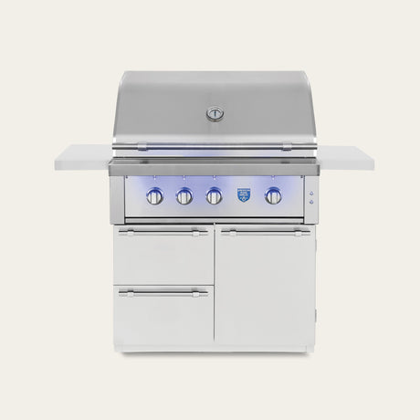 American Made Grills Estate Freedom 36-Inch Freestanding Gas Grill - front view