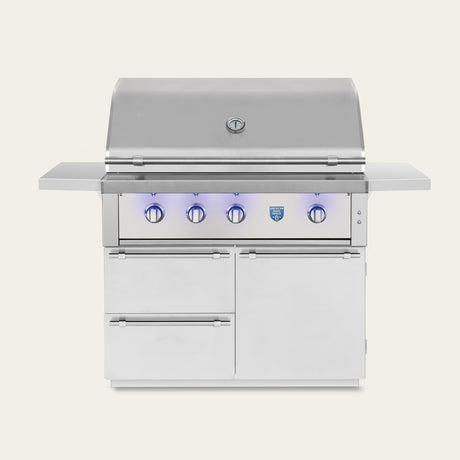 American Made Grills Estate Freedom 42-Inch Freestanding Gas Grill - front view