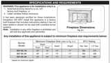 American Fyre Designs G21 Burner - technical drawing