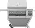 Hestan 36-Inch Grill with Double Side Burner on Deluxe Cart - Steeletto