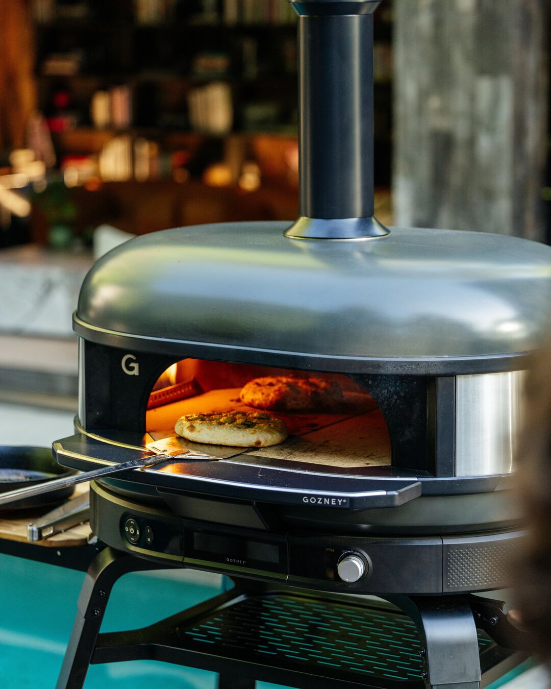 Dome XL Gen 2 Gozney Propane Pizza Oven - Off Black - GMPOBUS1825