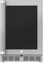Hestan 24-Inch Outdoor Refrigerator with Lock - Steeletto