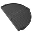 Primo half moon cast iron griddle for kamado grill