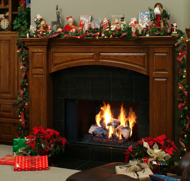Hargrove 18-21 Inch See Through Vented Log Set Variable Flame with Remote - 18RNST1F5