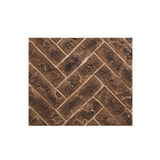 Majestic BRICKMQ42HB-B Tavern Brown herringbone brick panels for Marquis II 42