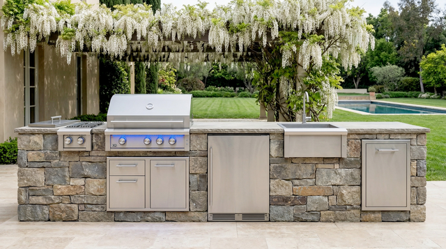 XO 40 Inch Performance XLT2 Built-In Propane Gas Grill - XOGRILL40XLT2L