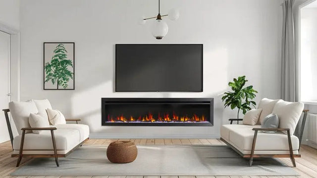 SimpliFire Allusion Slim 40-Inch Electric Fireplace | SF-ALLS40