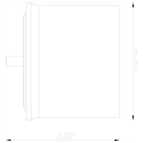 Lumien Accessory, Path Light Replacement Module/Shroud, 7 Watts, 245 Lumens, LumienPRO Module (RGBWW
