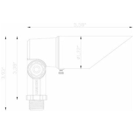 Lumien Accessory Package, Micro, 37 Degree Downlight Shroud and Knuckle - Includes LAB-001