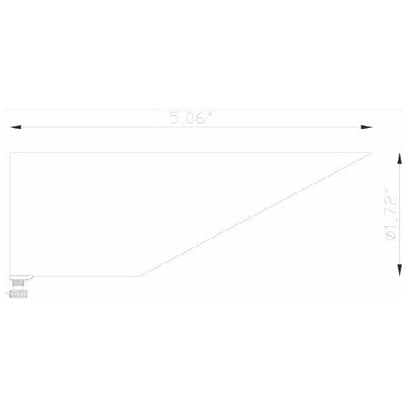 Lumien Micro, Shroud, 37 Degree Downlight Shroud with Extra Length Only