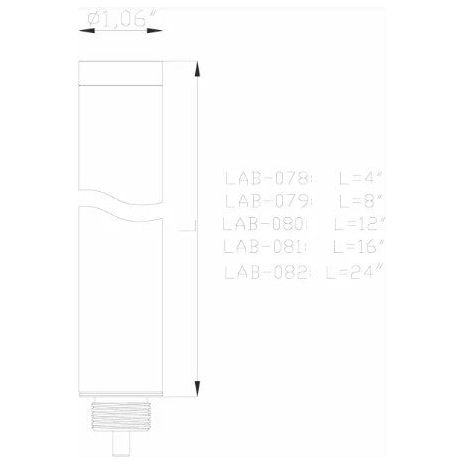 Lumien Accessory, Nano, 8" Quick Connect Riser
