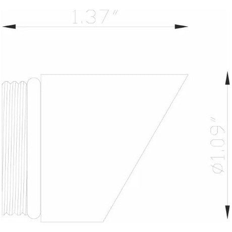 Lumien Nano, Shroud, 60 Degree Uplight Shroud Only