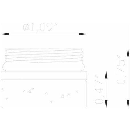 Lumien Nano, Shroud, Glass Shroud with Brass Attachment