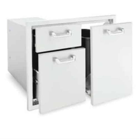 Lynx | Professional 30" Double Drawer & Roll-Out Trash Bin