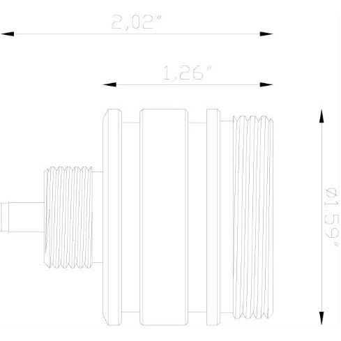 Lumien Black Aluminum Micro Module, 5.5 Watts, 435 Lumens, 10-15V, 60 Beam Spread, 3000K