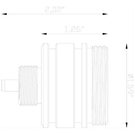 Lumien Brass Micro Module, LumienPRO (RGBW), 3 Watts, 158 Lumens, 10-15V, 40 Beam Spread, 2700K, Antique Finish