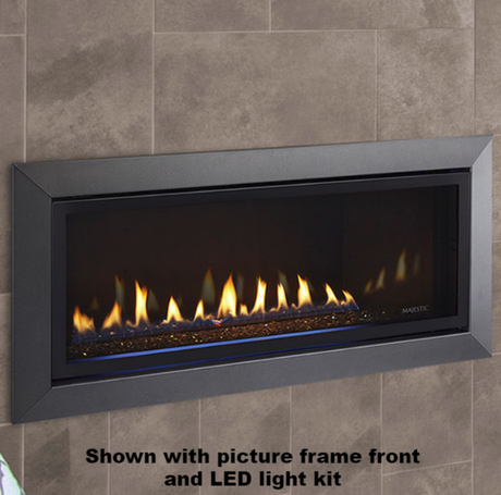 Majestic Jade 42 Inch Linear Direct Vent Gas Fireplace - JADE42
