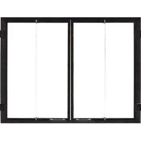 Majestic DFG4036BK bi-fold glass door kit for Ashland 36