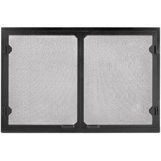 Majestic GV60BK Grand Vista cabinet-style mesh door set for Biltmore 36