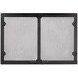 Majestic GV80BK Grand Vista cabinet-style mesh door set for Biltmore 42