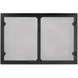 Majestic GV42BK Grand Vista cabinet-style mesh door set for Sovereign 42