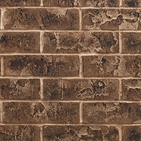 Majestic BRICKMI25TB Tavern Brown brick interior panels for Ruby 25