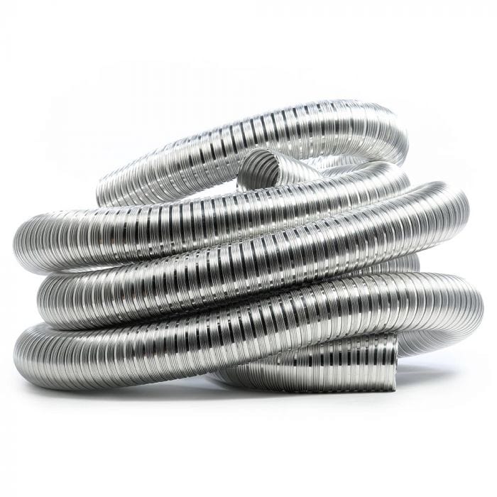Marquis by Kingsman 25 Feet Flex Pipe Kit for Fireplace I23FK25