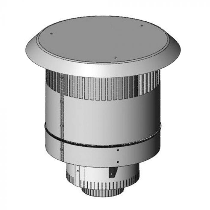 Marquis by Kingsman 4x3 inch Vertical Termination Vent IDVVT43