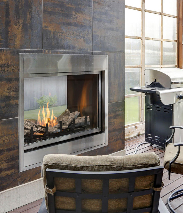 Montigo H38SVO outdoor ventless fireplace